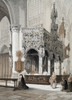 from Monuments D'architecture et de Sculpture ex Belgique Dessins D'apres Nature Lithographies Par F Stroobant Charles Muquardt EditeurPublished 1855Simonau TooveyBrussels Fine Screen St Gommaire's church Lierre John Short # VARDPI12451704