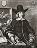 Sir William Dugdale 1605 - 1686 English Antiquary And Herald After The Frontispiece To Dugdale's History Of St Paul's Cathedral In London 1658 From Impressions Of English Literature Published 1944 Poster by Ken Welsh - Item # VARDPI12290495