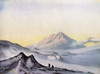 Mount Erebus Ross Island Antarctica Seen From Hut Point After A Water Colour By Dr E A Wilson Drawn On The Second Scott Expedition 1911 - 1913 From Impressions Of English Literature Published 1944 Poster by Ken Welsh - Item # VARDPI12290522