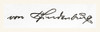 Signature Paul Ludwig Hans Anton Von Beneckendorff Aka Paul Von Hindenburg 1847 1934 German Military Officer Statesman And Politician Who Served Second President Germany From 192534 From Meyers Lexicon Published 1924 Ken Welsh # VARDPI12323824