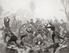 The Battle of Shiloh aka the Battle of Pittsburg Landing1862 a major battle in the Western Theater of the American Civil War From Hutchinson's History of the Nations published 1915 Poster Print by Ken Welsh / Design Pics - Item # VARDPI12512697
