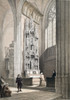 from Monuments D'architecture et de Sculpture ex Belgique Dessins D'apres Nature Lithographies Par F Stroobant Charles Muquardt EditeurPublished 1855Simonau & TooveyBrussels Fine art prints ALtar in St Waudru in Mons John Short # VARDPI12451717