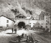 The Fr©jus Rail Tunnel Also Called The Mont Cenis Tunnel European Alps From The Italian Side In The Late 19th Century From Italian Pictures By Rev Samuel Manning Published C1890 Poster by Hilary Jane Morgan / Design Pics - Item # VARDPI12321237