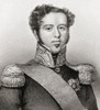 Dom Pedro I 1798 1834 aka "the Liberator" and "the soldier king" Founder and first ruler of the Empire of Brazil and King of Portugal and the Algarves as Pedro IV From Hutchinson's History of the Nations published 1915 Ken Welsh # VARDPI12333000