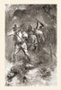 The Battle Las Guasimas June 24 1898 During Spanish-American War Heroic Stand Rough Riders Theodore Roosevelt Can Be Seen Second Left Standing Soldiers After Drawing W A Rogers Harper's Pictorial History War Spain Published 1899 # VARDPI12323224