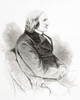 Alfred Victor Comte De Vigny 1797 1863 French Poet Early Leader Of French Romanticism And Producer Of Novels Plays And Translations Of Shakespeare From L'univers Illustre Published June 1863 Poster by Ken Welsh / Design Pics - Item # VARDPI12324031