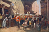 A Friendly Power In Egypt After The Painting Wc Horsley The 41st Welsh Regiment Marching Through The Metwali Gate In Cairo Egypt In The 19th Century From The Century Edition Of Cassell's History Of England Published C 1900 Ken Welsh # VARDPI12310520