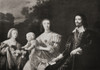 George Villiers 1st Duke Buckingham 1592 1628 His Wife Katherine Manners Later Baroness De Roos Their Daughter Mary Later Duchess Richmond Son George Later 2nd Duke Buckingham After Gerard Van Honthorst Girl Through Ages Published 1933 # VARDPI122904