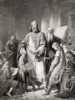 Charlemagne his scholars Charlemagne aka Charles Great 742/747/748-814 numbered Charles I King Franks 768 King Lombards 774 Emperor Romans 800 789 he established schools benefit poorer classes Hutchinson's History Nations published 1915 # VARDPI12332