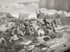 The destruction Chaldean settlements Elamite shore Persian Gulf Sennacherib 694 BC He transported his troops across head Gulf ships built Tigris manned sailors Phoenicia Cyprus Sennacherib king Assyria 705-681 BC Hutchinson's History Nations publishe