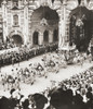 The Coronation Coach King George Vi Queen Elizabeth Passing Through Admiralty Arch London England Day Their Coronation 1936 George Vi 1895 1952 King United Kingdom Dominions British Commonwealth Queen Elizabeth Elizabeth Angela Marguerite Bowes-Lyon