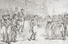 Napoleon Receiving Queen Prussia Tilsit 1807 Napoleon Bonaparte 1769 1821 French Military Political Leader Emperor French 1804 1815 Napoleon I Duchess Louise Mecklenburg-Strelitz 1776 1810 Queen Consort Prussia Wife King Frederick William Iii AA 19th