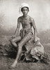 Burmese Tattooing Most Burmese Were Tattooed Blue Waist About Top Cloth Knee Figures Tigers Ogres Etc Were Encircled Scroll Lettering Tattooing Body Arms Was Red Was Intended Secure Immunity Sword Gunshot Wounds Success Love After A 19th Century Phot