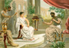 A Meeting Between Vespasian Left Pliny Elder Right Ancient Rome Vespasian Ad 9 Ad 79 Roman Emperor Gaius Plinius Secundus Ad 23 Ad 79 Aka Pliny Elder Roman Author Naturalist Natural Philosopher Naval Army Commander Early Roman Empire Personal Friend