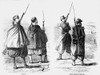 The Illustrated London News Etching 1854 Zouaves French Infantry Line Zouaves French Pronunciation: ?[Zwav] Were A Class Light Infantry Regiments French Army Serving Between 1830 1962 Linked French North Africa Well Some Units Other Countries Modelle