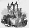 The Illustrated London News Etching 1854 Chateau Pau Ch¢teau De Pau English: Pau Castle Is AA Castle Centre City Pau Capital Pyr©n©es-Atlantiques B©arn It Dominates That Quarter City Henry Iv France Navarre Was Born Here December 13 1553 It Was O