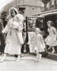 The Duchess York arriving Royal Tournament Olympia 1935 her daughters Princess Margaret left Princess Elizabeth right Duchess York future Queen Elizabeth Queen Mother Elizabeth Angela Marguerite Bowes-Lyon 1900 2002 Wife King George VI mother Queen E