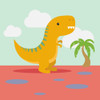 Lil T-rex Poster Print by Rodrigues Malia - Item # VARPDX1MD4797