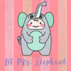 Lil Elephant Poster Print by Rodrigues Malia - Item # VARPDX1MD4802