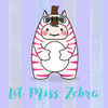 Lil Zebra Poster Print by Rodrigues Malia - Item # VARPDX1MD4807