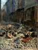 La Barricade, Rue De La Mortellerie Poster Print by Jean Louis Ernest - Item # VARPDX277494