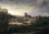 Landscape with a Church Poster Print by  Rembrandt Van Rijn - Item # VARPDX279587
