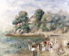 Beach at Pornic Poster Print by Pierre-Auguste Renoir - Item # VARPDX279619