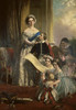 Queen Victoria and her Children Poster Print by John Callcott Horsley - Item # VARPDX282221