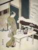 Woman Outside in Winter Poster Print by Unknown Unknown - Item # VARPDX283263