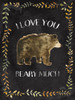 Woodland Whimsy VII Black Poster Print by Laura Marshall - Item # VARPDX33522