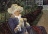 Lydia Crocheting In The Garden At Marly 1880 Poster Print by Mary Cassatt - Item # VARPDX372666