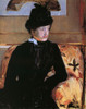 Portrait Of A Young Woman In Black 1883 Poster Print by Mary Cassatt - Item # VARPDX372693