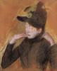 Woman Arranging Her Veil 1890 Poster Print by Mary Cassatt - Item # VARPDX372749