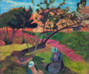 Landscape With Two Breton Women Poster Print by Paul Gauguin - Item # VARPDX372993