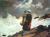 Watching The Breakers Poster Print by Winslow Homer - Item # VARPDX373296