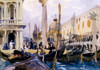 The Piazzetta with Gondolas, 1902-04 Poster Print by John Singer Sargent - Item # VARPDX374293