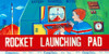 Rocket Launching Pad Poster Print by Retrorocket Retrorocket