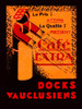 Cafe Extra - Docks Vauclusiens Poster Print by Retrolabel Retrolabel - Item # VARPDX376069