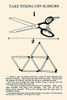 Take String off Scissors Poster Print by Retromagic Retromagic - Item # VARPDX376232