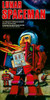 Lunar Spaceman Poster Print by Retrobot Retrobot