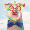 Groovy Pig and Sky Poster Print by Tava Studios Tava Studios - Item # VARPDX40782