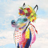 Groovy Horse with Wreath Sky Poster Print by Tava Studios Tava Studios - Item # VARPDX40785