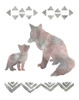 Little Lady Den Foxes Poster Print by Carol Robinson - Item # VARPDX41146