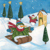 Snowman Fun II Poster Print by Carol Robinson - Item # VARPDX41280