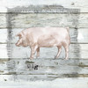 Farmhouse Collage Pig Poster Print by Carol Robinson - Item # VARPDX41336 Farmhouse Collage Pig Poster Print by Carol Robinson - Item # VARPDX41336