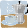 Fresh Coffee I Poster Print by Daniela Santiago - Item # VARPDX41888