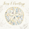 Seaside Blossoms IV Blue Greetings Poster Print by Jess Aiken - Item # VARPDX44930