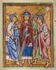 The Road to Emmaus Poster Print by Unknown 12th Century English Illuminator - Item # VARPDX457557