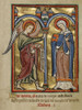 The Annunciation Poster Print by Unknown 12th Century English Illuminator - Item # VARPDX457580