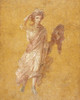 Fragment of a Yellow Fresco Panel with Muse Poster Print by Unknown 1st Century Roman Artisan - Item # VARPDX459934